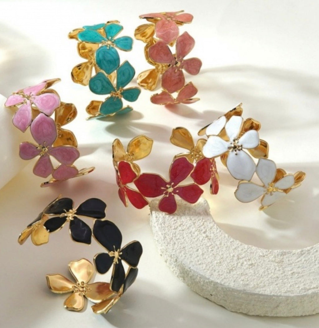 Bracelet fleur