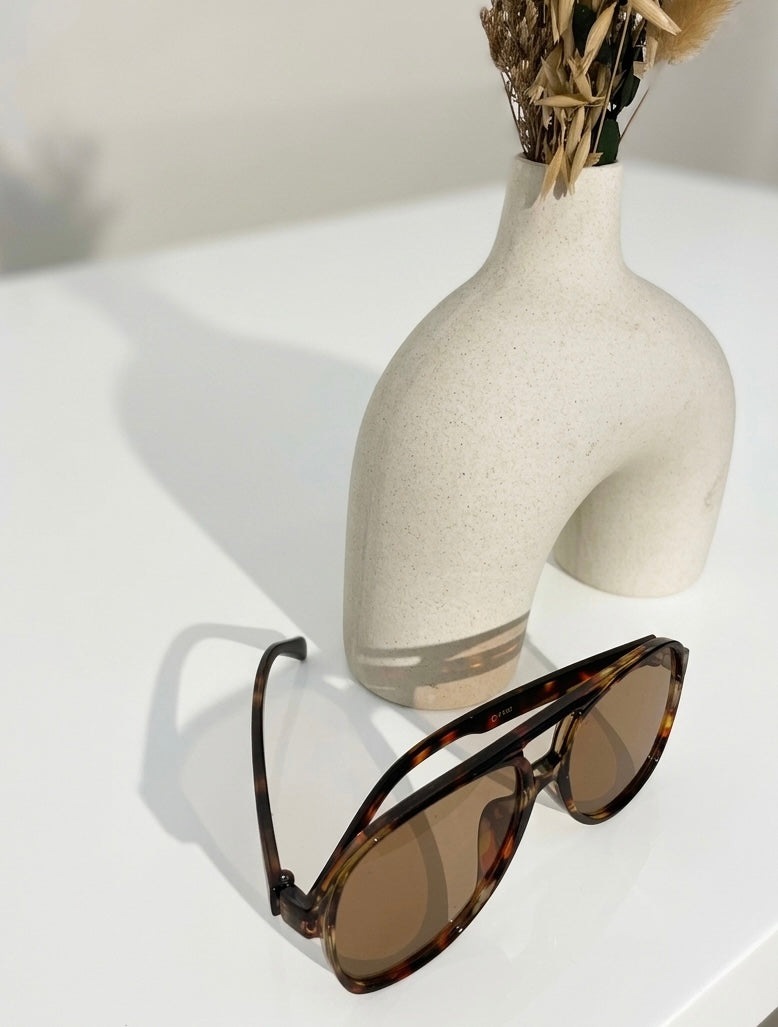 Lunettes de soleil écaille
