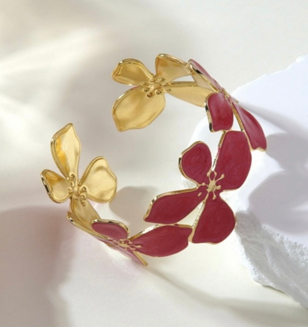 Bracelet fleur
