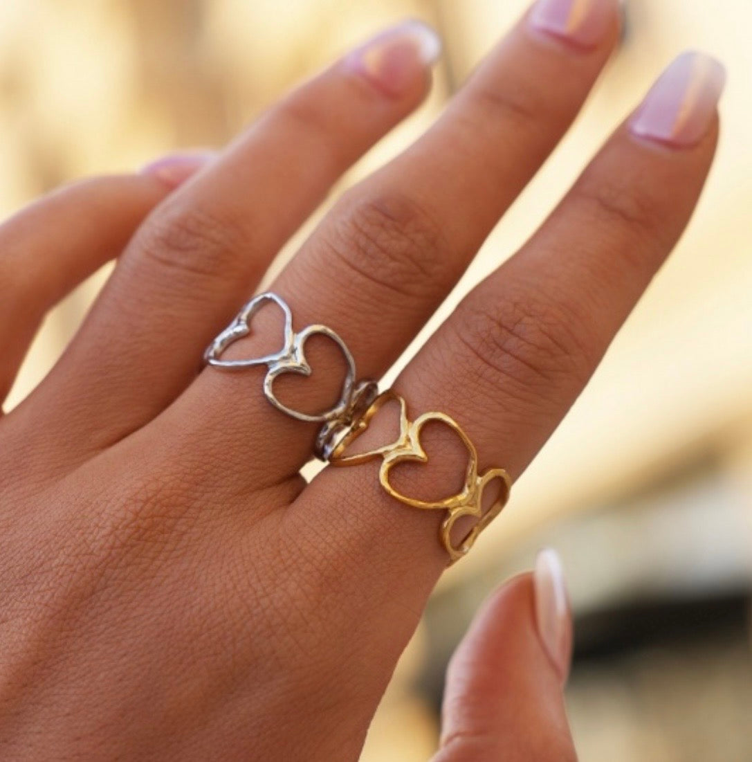 Bague cœur