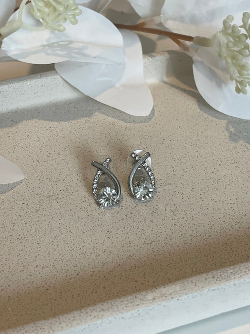 Boucle d’oreille argenté